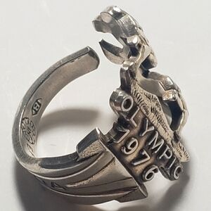 Olympic Canada 1976 Ring Handmade (3 For $20 SALE)